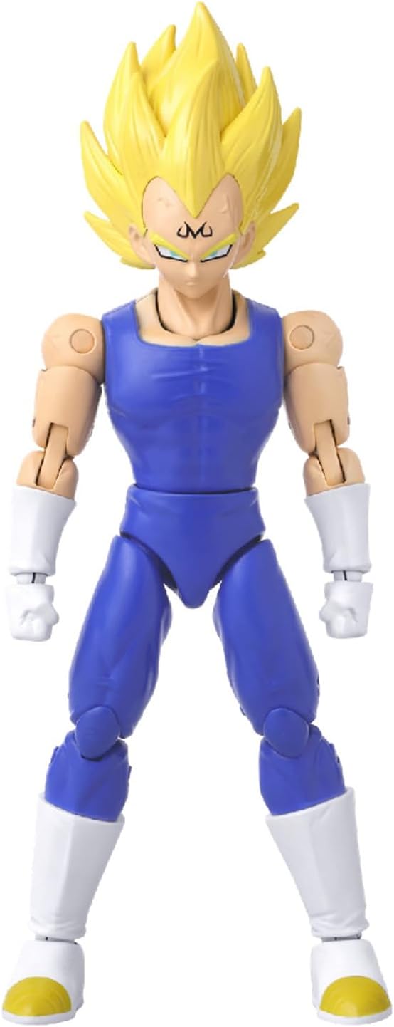Dragon Ball Bandai Dragon Stars Figures Majin Vegeta Super Vegeta Action Figure | 17cm Articulated Figure | Bandai Dragon Stars Anime Figures Vegeta Toy | Anime Gifts And Anime Merch