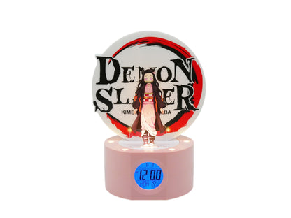 DEMON SLAYER - Nezuko - Réveil Lumineux LED - 22 cm