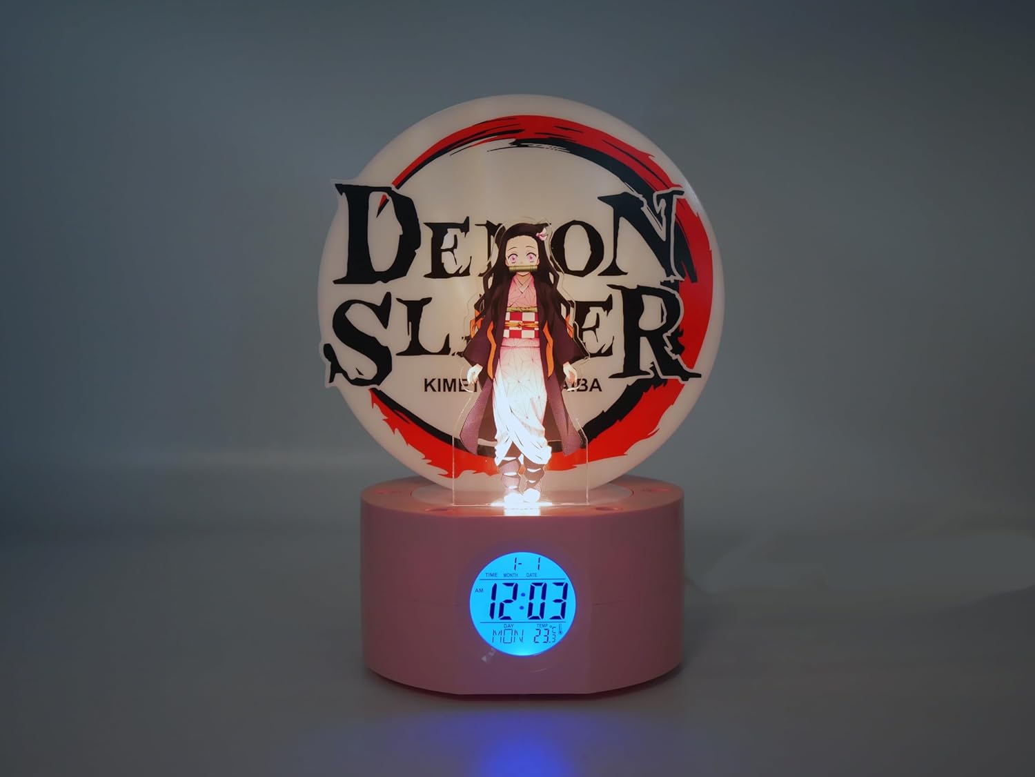 DEMON SLAYER - Nezuko - Réveil Lumineux LED - 22 cm