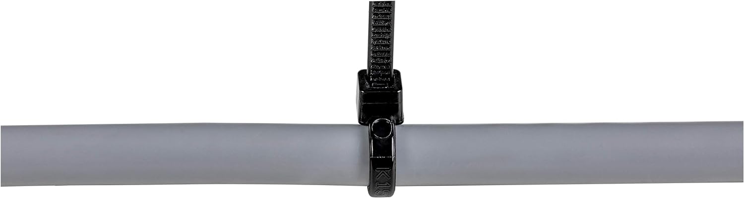 StarTech.com 4"(10cm) Cable Ties - 1/16"(2mm) wide, 7/8"(22mm) Bundle Diameter, 18lb(8kg) Tensile Strength, Nylon Self Locking Zip Ties with Curved Tip - 94V-2/UL Listed, 1000 Pack -, Black, CBMZT4BK
