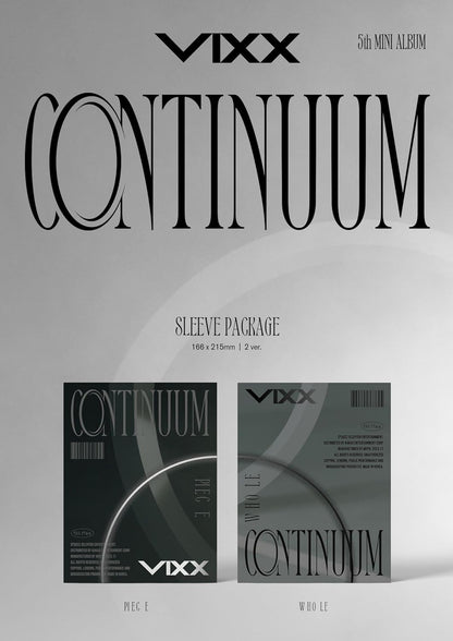 Continuum - Random Cover - incl. Photobook, Postcard, Folded Poster, Transparent Bookmark, Photocard Frame, Transparent Photocard, Photocard, Group Photocard + Transparent Sticker