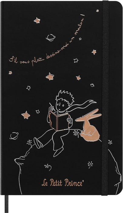 Moleskine Le Petit Prince Limited Edition, The Little Prince, Limited Edition Notebook, Large Format, Hard Cover, Ruled Pages