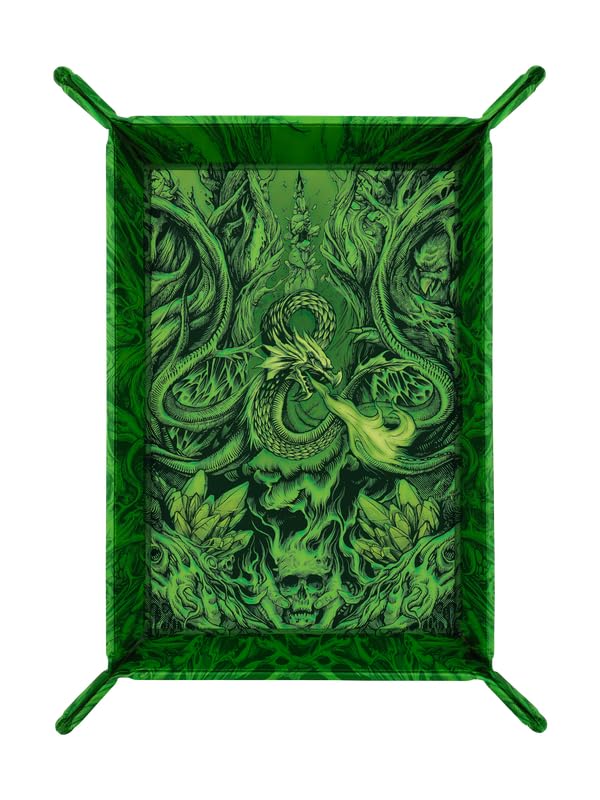 Ultra PRO - Folding Dice Tray - Alternate Cover Artwork for Phandelver and Below: The Shattered Obelisk for Dungeons & Dragons, Perfect for Getting a Perfect Role During Game Play, MTG DND RPG