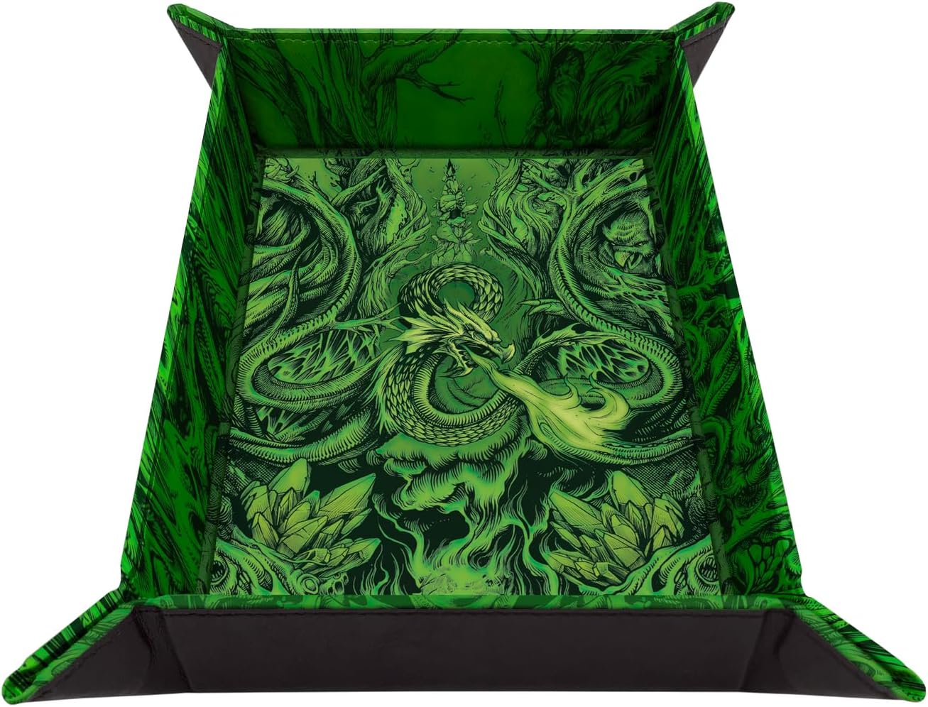 Ultra PRO - Folding Dice Tray - Alternate Cover Artwork for Phandelver and Below: The Shattered Obelisk for Dungeons & Dragons, Perfect for Getting a Perfect Role During Game Play, MTG DND RPG