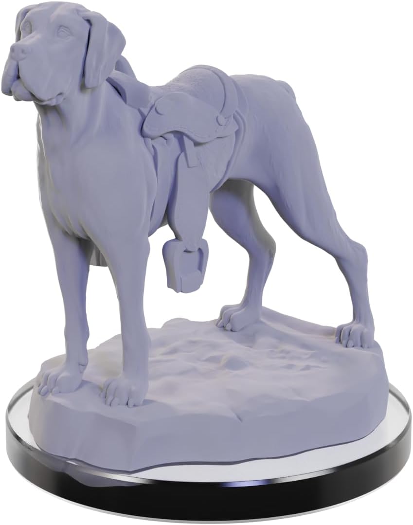 WizKids Deep Cuts: Dog Companions | Unpainted Miniatures