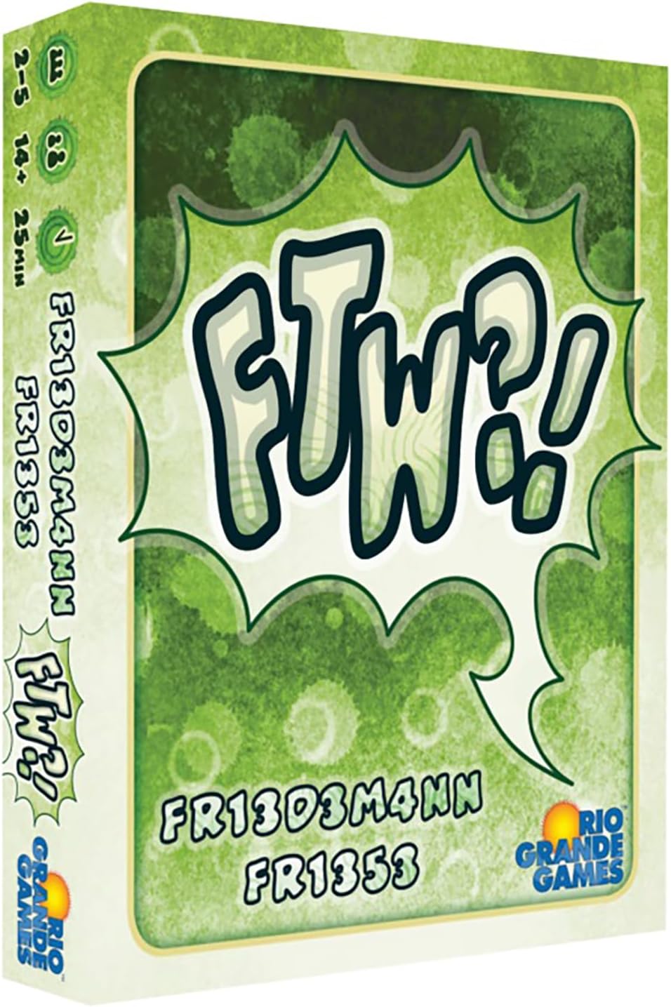 Rio Grande Games: FTW?! - Card Game, for The Win, Lowest Points Wins, Party Game, The Tricky Card Game for 2-6 Players, Ages 14+, 25 Min