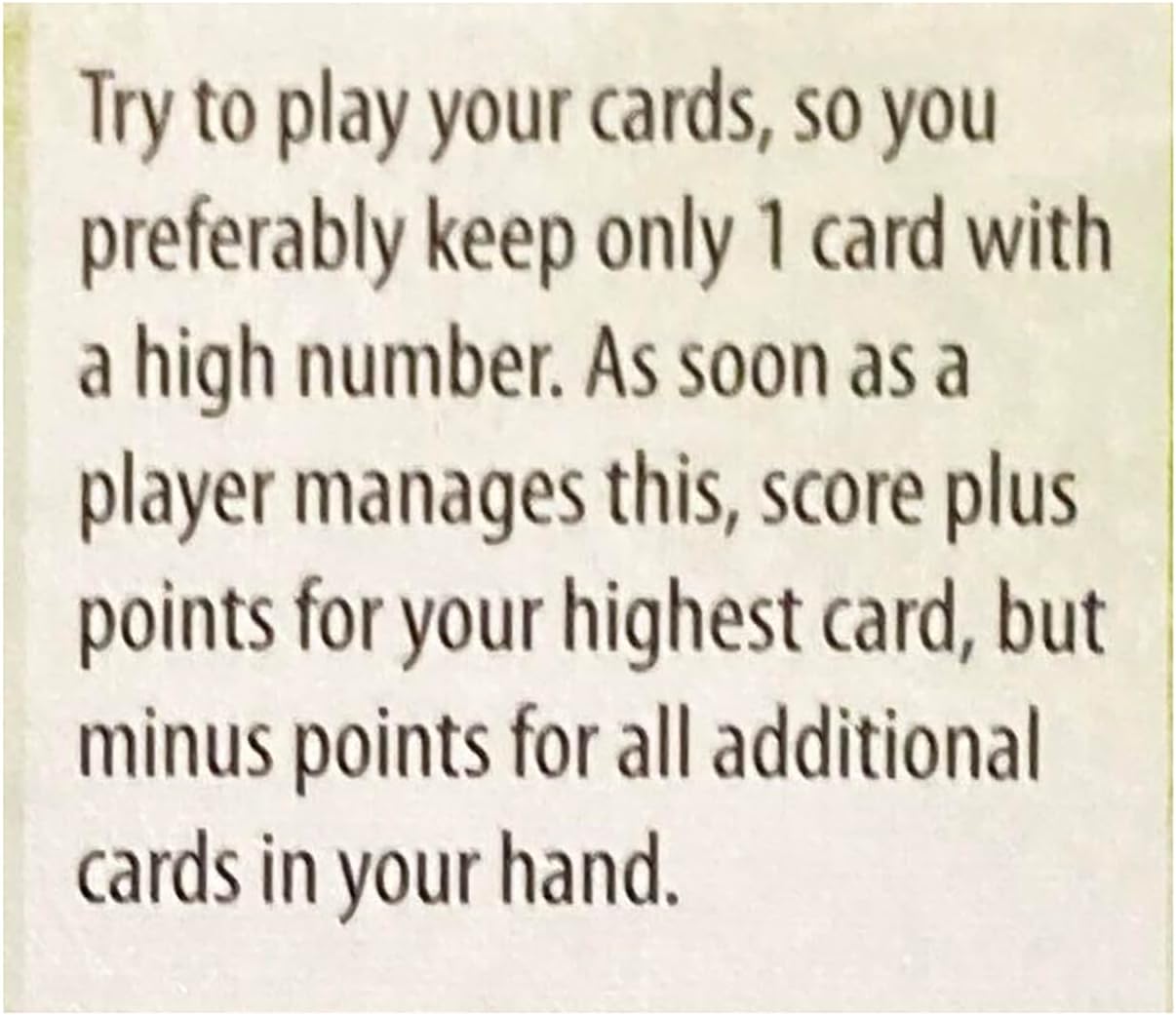 Rio Grande Games: FTW?! - Card Game, for The Win, Lowest Points Wins, Party Game, The Tricky Card Game for 2-6 Players, Ages 14+, 25 Min