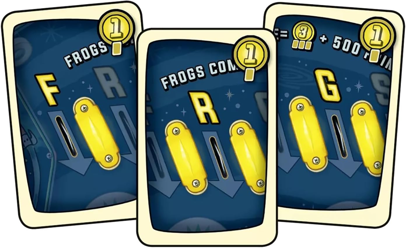 Rio Grande Games: Freaky Frogs from Outaspace - Pinball Session with Cards, Card Game for 1 Player
