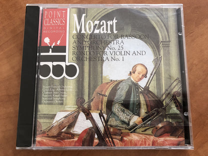 Mozart: Bassoon Concerto; Symphony No. 25; Rondo for Violin & Orchestra No. 1