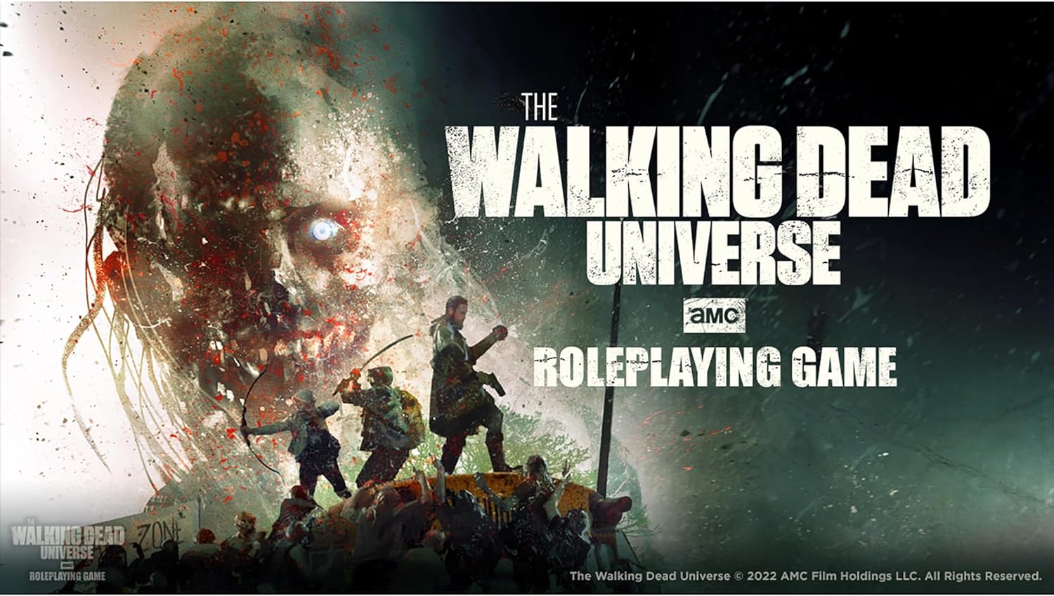 The Walking Dead Universe RPG: GM Screen - Roleplaying Game Accessory, Horror, Free League Publishing