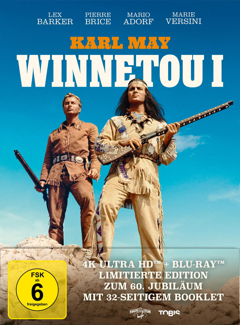 Winnetou 1 - Mediabook - Limited Edition (4K Ultra HD) (+ Blu-ray
