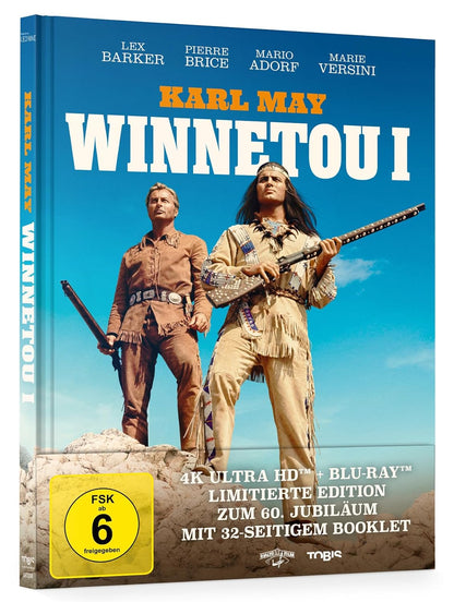 Winnetou 1 - Mediabook - Limited Edition (4K Ultra HD) (+ Blu-ray