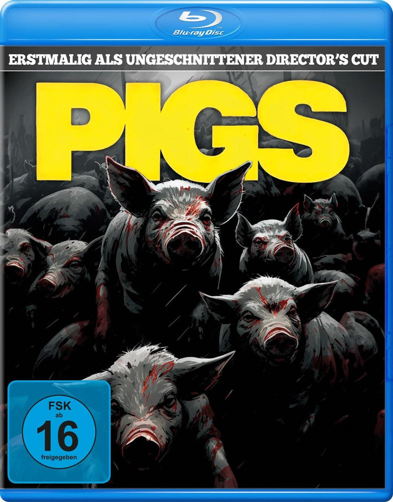 PIGS - Uncut Director's Cut (in HD neu abgetastet, mit VHS-Artwork als Wendecover)