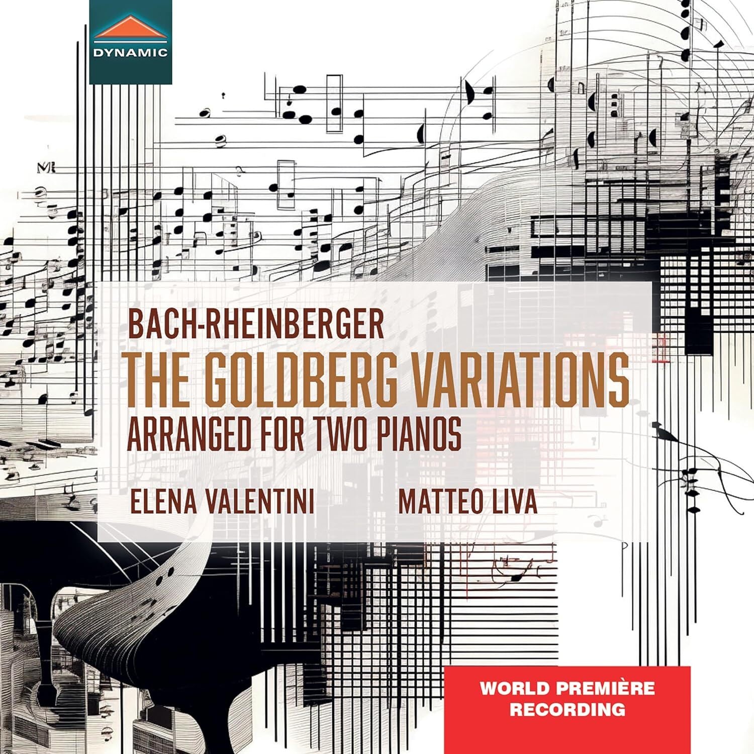 Bach/Rheinberger: The Goldberg Variations Arranged for Two Pianos