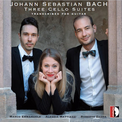 J.S. Bach: Three Cello Suites Transcribed for Guitar