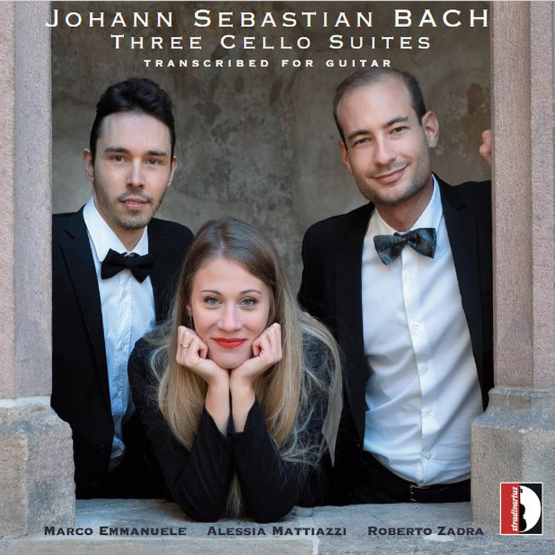 J.S. Bach: Three Cello Suites Transcribed for Guitar
