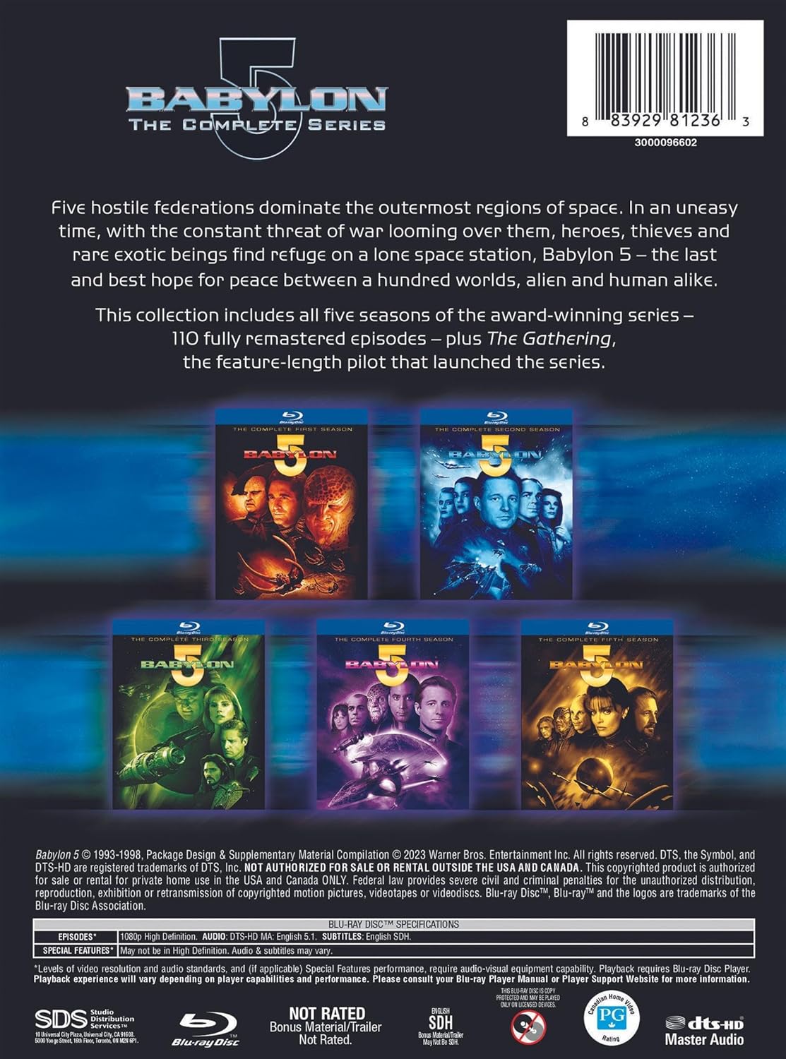 Babylon 5: The Complete Series (Blu-ray