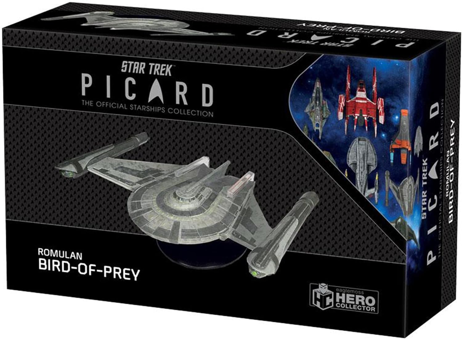 The Official Star Trek Picard Collection | Romulan Raptor Ship with Magazine Number 3 by Eaglemoss Hero Collector