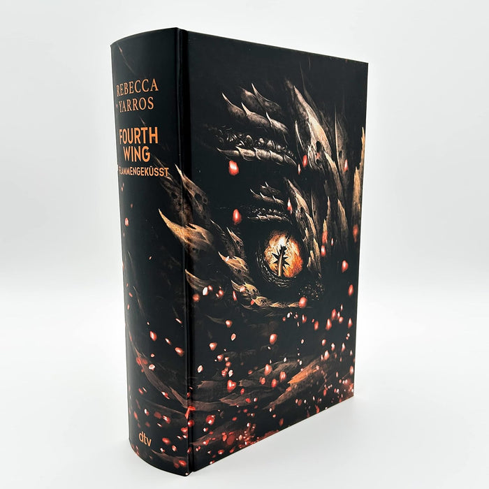 Fourth Wing – Flammengeküsst: Deluxe-Ausgabe mit atemberaubendem Farbschnitt. Roman | »Unwiderstehliches Abenteuer trifft epische Liebesgeschichte!« Tracy Wolff (Flammengeküsst-Reihe, Band 1