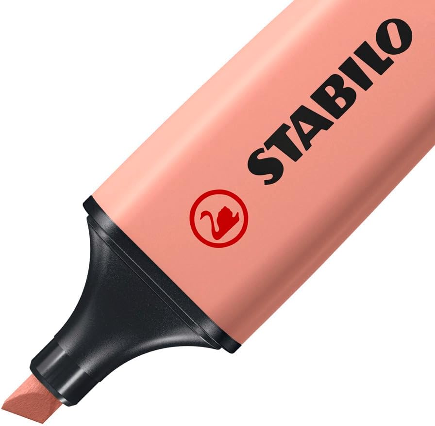 Highlighter - STABILO BOSS ORIGINAL NatureCOLORS - Pack of 10