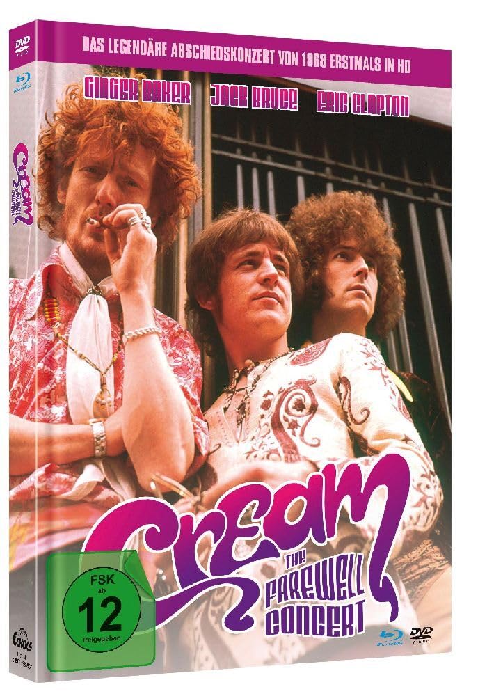 Cream - The Farewell Concert - Mediabook (Blu-ray+DVD