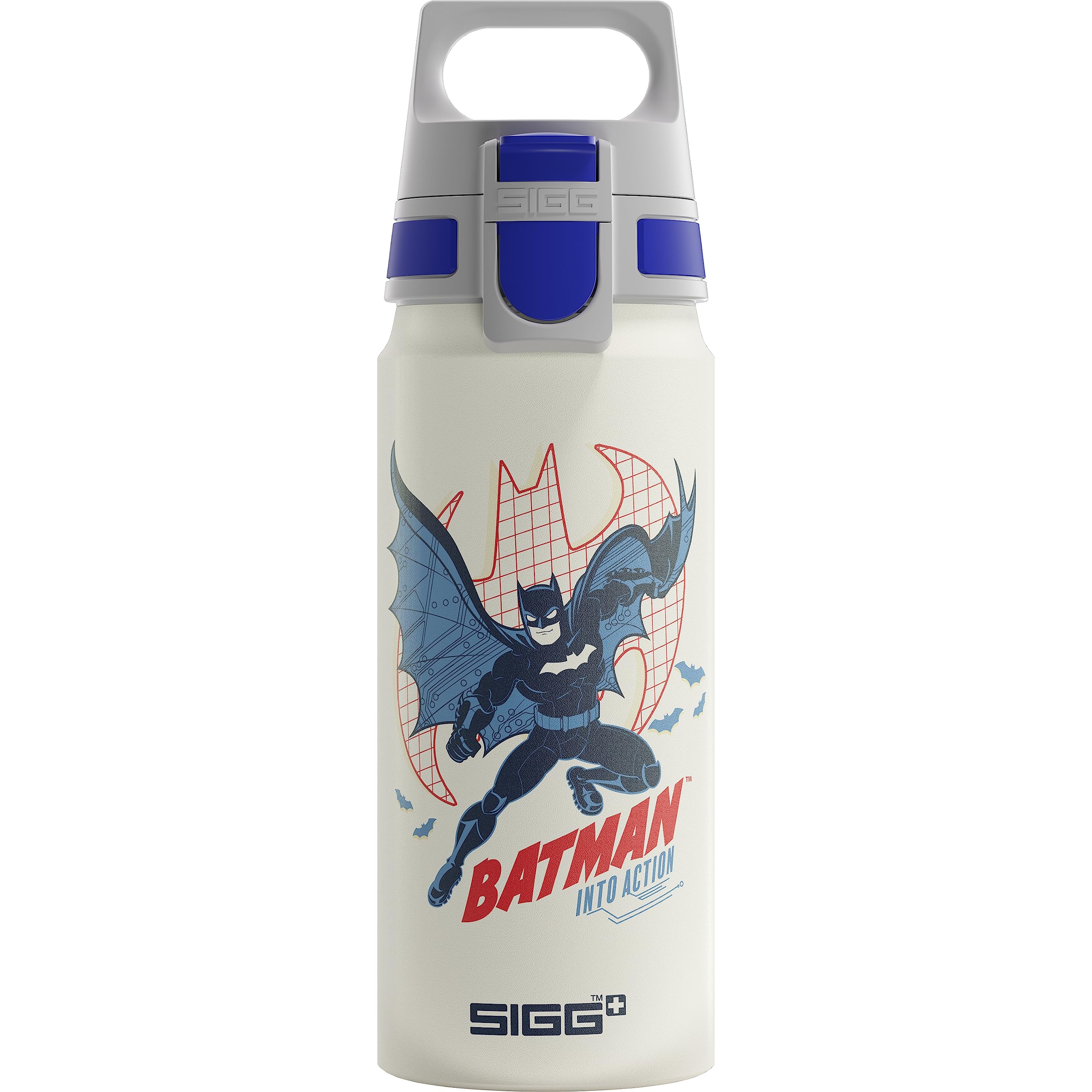 Sigg - Aluminium Kids Water Bottle - WMB ONE - Suitable For Carbonated Beverages - Leakproof - Lightweight - BPA Free - Climate Partner Certified - 0.6L