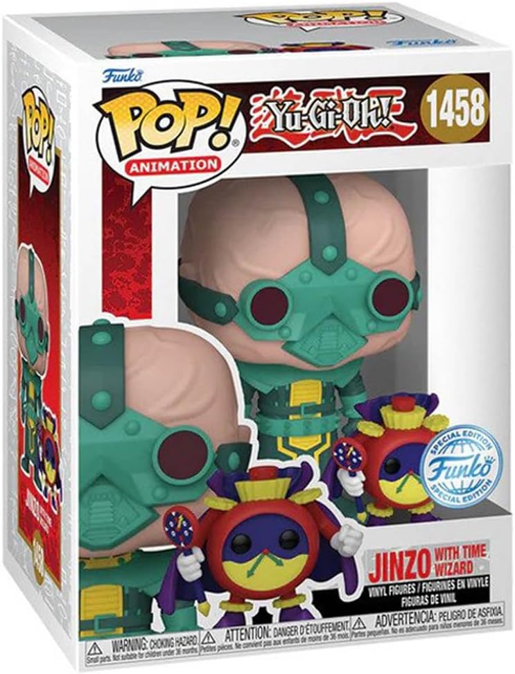Funko Pop! Animation: Yu-Gi-Oh - Jinzo with Time Wizard (Exc) Collectable Vinyl Figure - Gift Idea - Official Merchandise - Toys for Kids & Adults - Model Figure for Collectors and Display