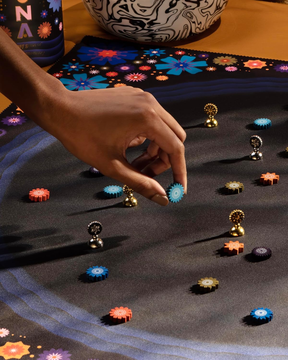 Lacuna, A Cozy Game of Mystical Geometry, For 2 Players, Ages 8+