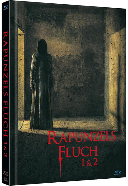 Rapunzels Fluch 1+2 - Limited Mediabook Cover B (Doppel Blu-ray, Uncut Fassung, Special Edition mit viel Bonusmaterial, Sonderauflage auf 500 Stück limitiert)