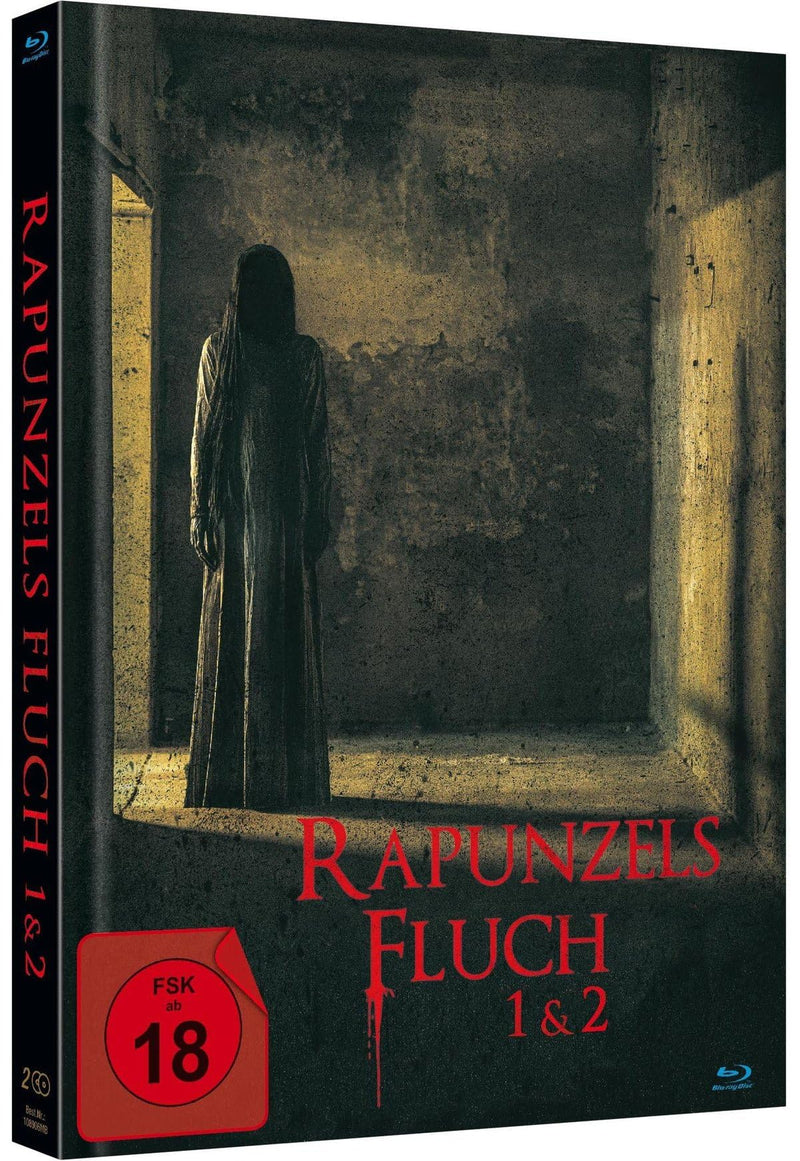 Rapunzels Fluch 1+2 - Limited Mediabook Cover B (Doppel Blu-ray, Uncut Fassung, Special Edition mit viel Bonusmaterial, Sonderauflage auf 500 Stück limitiert)