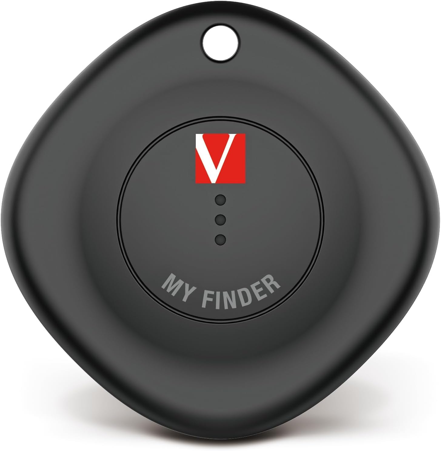 Verbatim My Finder, Bluetooth Tracker für Rucksack, Koffer, Geldbörse, Schlüssel und Co, kompatibel mit Apple „Wo ist?“, Schlüsselfinder mit austauschbarer Batterie