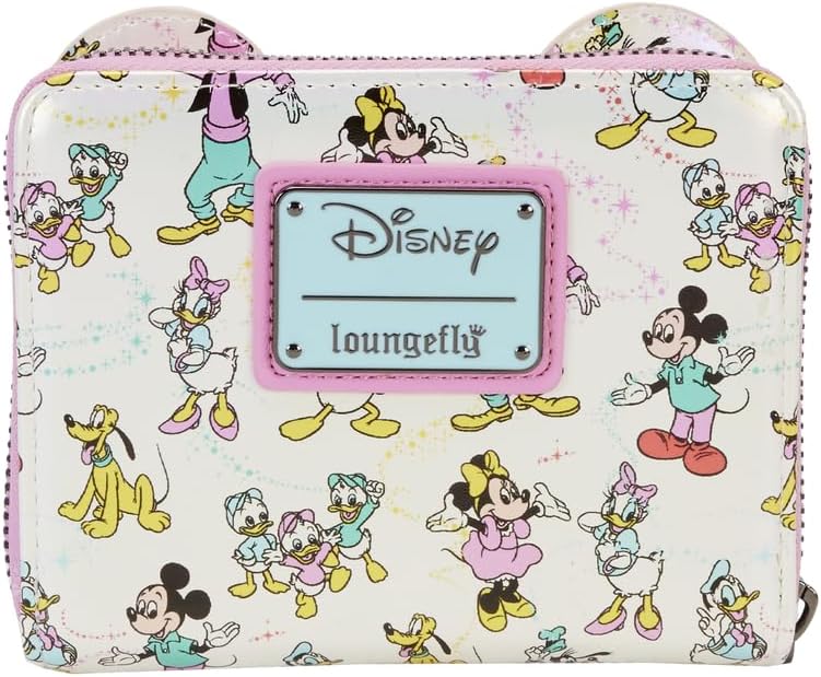 Disney by Loungefly Porte-monnaie Mickey & Friends 100th Anniversary AOP