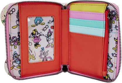 Disney by Loungefly Porte-monnaie Mickey & Friends 100th Anniversary AOP