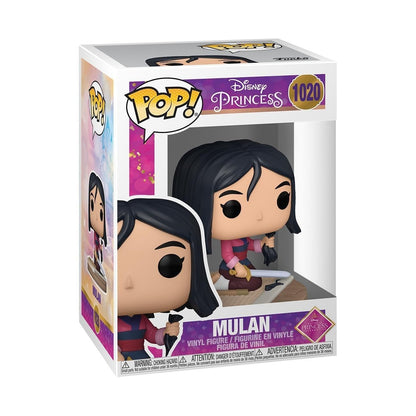 Funko POP! Disney: Ultimate Princess - Mulan - Disney Princesses - Collectable Vinyl Figure - Gift Idea - Official Merchandise - Toys for Kids & Adults - Movies Fans - Model Figure for Collectors