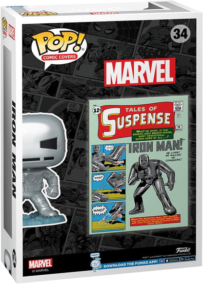 Funko Pop! Comic Cover: Marvel - Tales of Suspense #39 - Figura de Vinilo Coleccionable - Idea de Regalo- Mercancia Oficial - Juguetes para Niños y Adultos - Muñeco para Coleccionistas