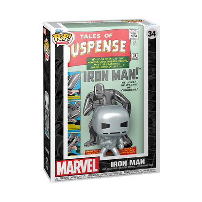Funko Pop! Comic Cover: Marvel - Tales of Suspense #39 - Figura de Vinilo Coleccionable - Idea de Regalo- Mercancia Oficial - Juguetes para Niños y Adultos - Muñeco para Coleccionistas