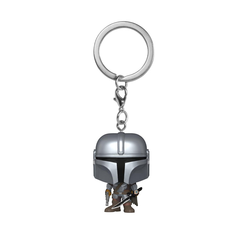 Funko Pop! Keychain: Star Wars: The Mandalorian - Neuartiger Schlüsselanhänger - Vinyl-Minifigur Zum Sammeln - Strumpffüller - Geschenkidee - Offizielle Handelswaren - TV Fans - Minifigur