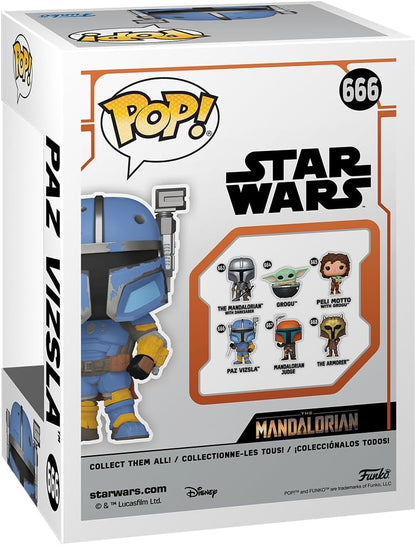 Funko POP! Vinyl: Star Wars: the Mandalorian S9 - Paz Vizsla - Collectable Vinyl Figure - Gift Idea - Official Merchandise - Toys for Kids & Adults - TV Fans - Model Figure for Collectors and Display