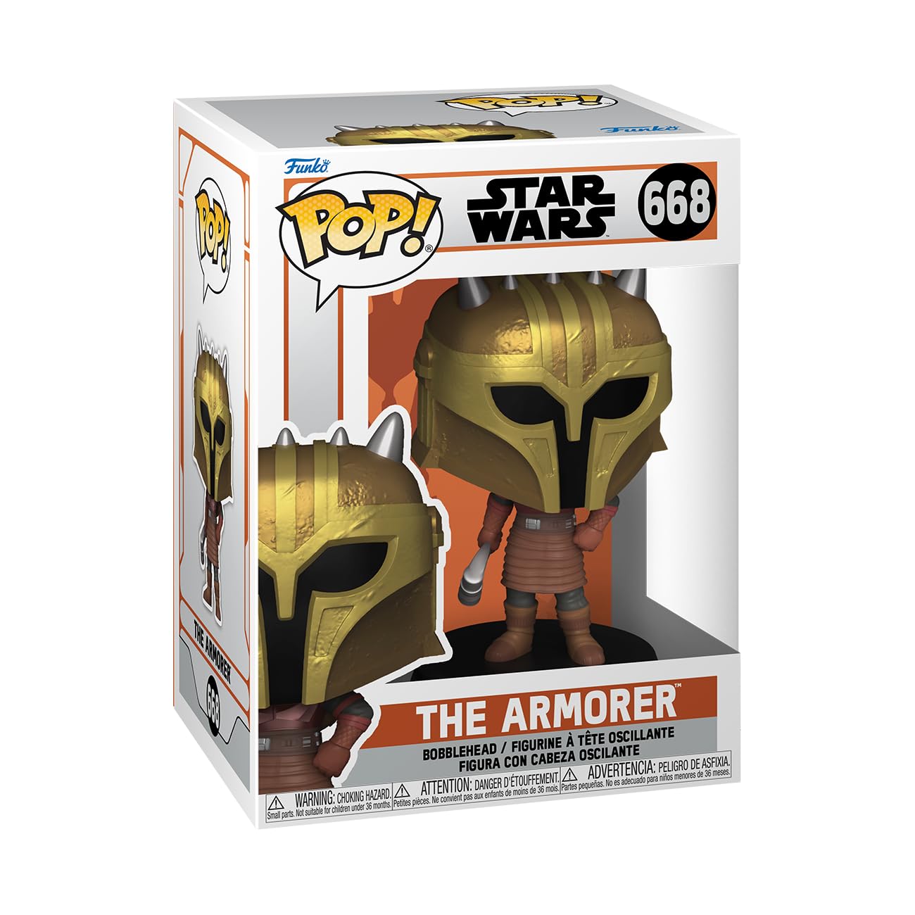 Funko Pop! Vinyl: Star Wars: The Armorer Mandalorian S9 - The Armorer Amorer - Star Wars: The Mandalorian - Figura in Vinile da Collezione - Idea Regalo - Merchandising Ufficiale - TV Fans