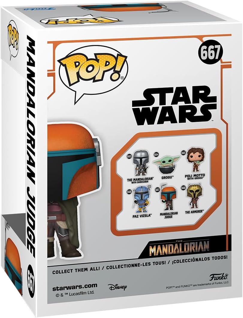 Funko POP! Vinyl: Star Wars: the Mandalorian S9 - the Judge Macaroon - Collectable Vinyl Figure - Gift Idea - Official Merchandise - Toys for Kids & Adults - TV Fans - Model Figure for Collectors