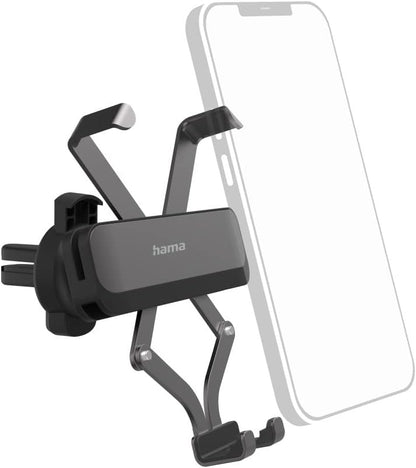 Hama Gravity Pro Passive holder Mobile phone/Smartphone Black