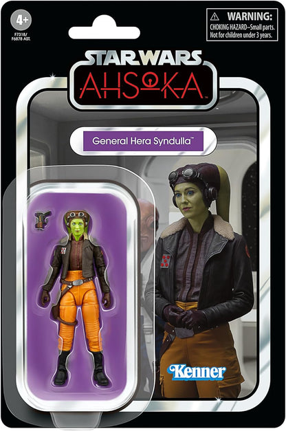 Star Wars The Vintage Collection General Hera Syndulla, Star Wars: Ahsoka 3.75” Action Figures