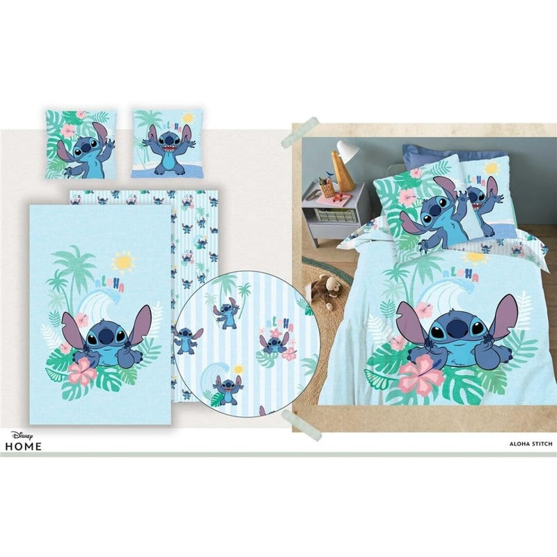 DISNEY - Duvet Cover 140x200cm - Aloha Stitch