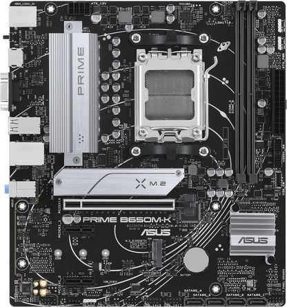 ASUS PRIME B650M-K (Socket AM5/B650/DDR5/S-ATA 6Gb/s/Micro ATX