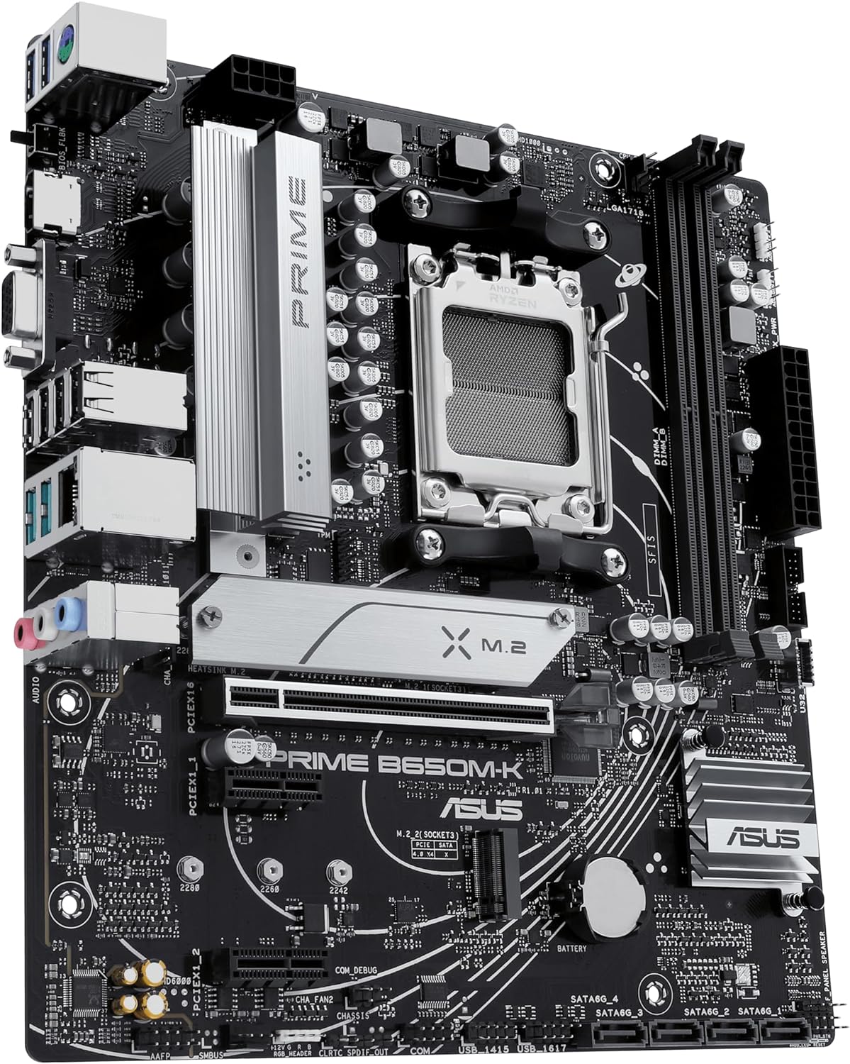 ASUS PRIME B650M-K (Socket AM5/B650/DDR5/S-ATA 6Gb/s/Micro ATX