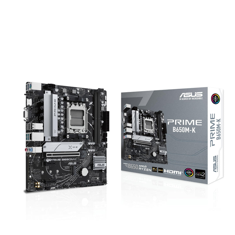ASUS PRIME B650M-K (Socket AM5/B650/DDR5/S-ATA 6Gb/s/Micro ATX