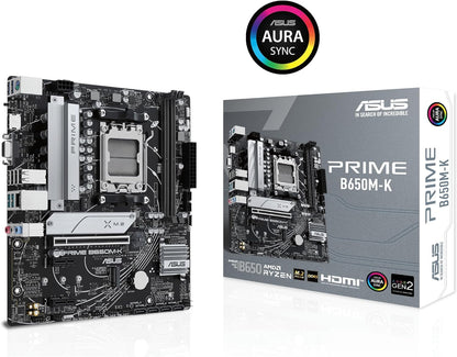 ASUS PRIME B650M-K (Socket AM5/B650/DDR5/S-ATA 6Gb/s/Micro ATX