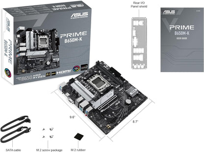 ASUS PRIME B650M-K (Socket AM5/B650/DDR5/S-ATA 6Gb/s/Micro ATX