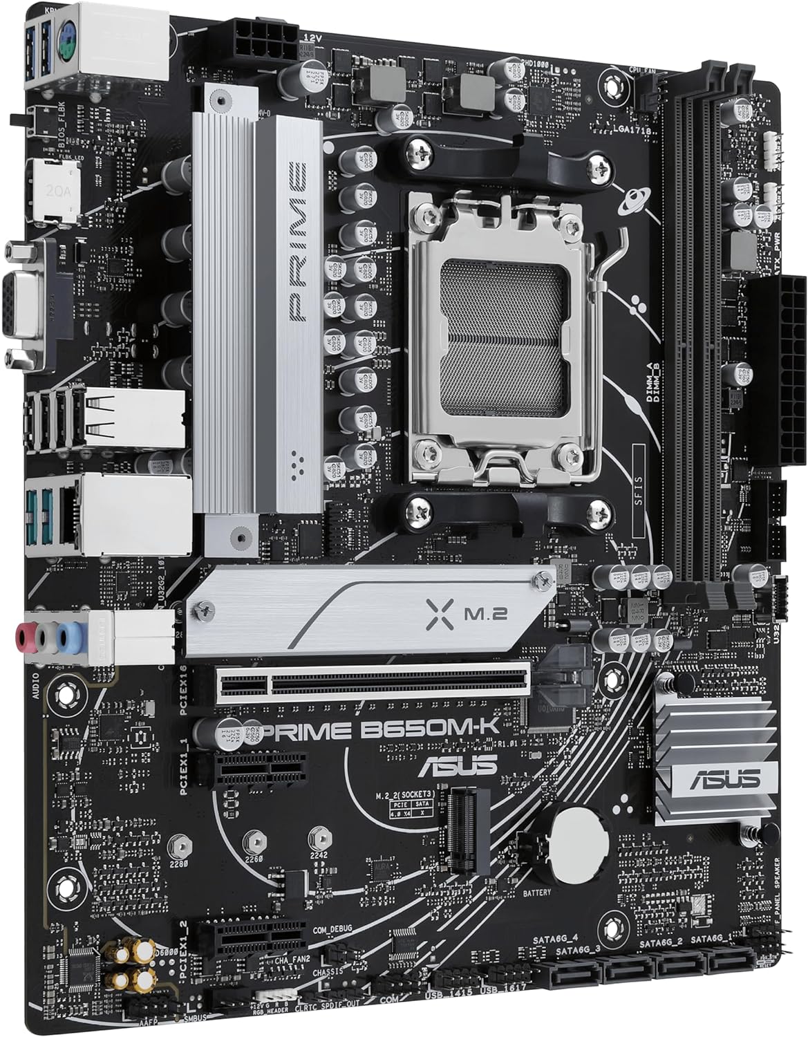 ASUS PRIME B650M-K (Socket AM5/B650/DDR5/S-ATA 6Gb/s/Micro ATX