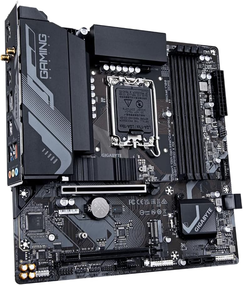 Gigabyte B760M Gaming X AX Intel B760 LGA 1700 micro ATX